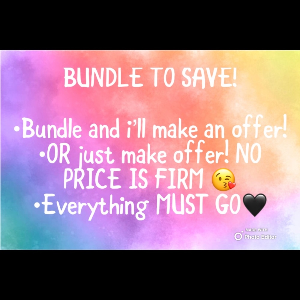 BUNDLE OR MAKE OFFERS